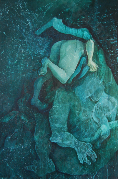 More Than You Can Chew. Acryllic on canvas.